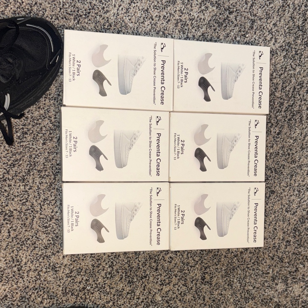 Shoe Protectors - White and Black
